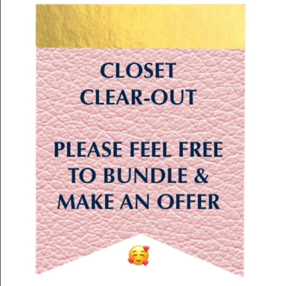 Closet Clear Out!